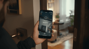 ouvrir a distance porte airbnb