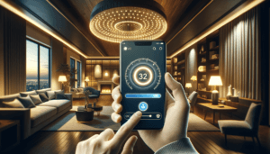 controle a distance temperature airbnb